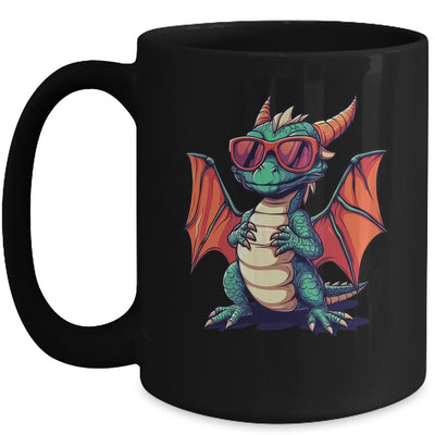 Vintage Dragon Sunglasses Dragon Lover Design Men Women Mug | teecentury