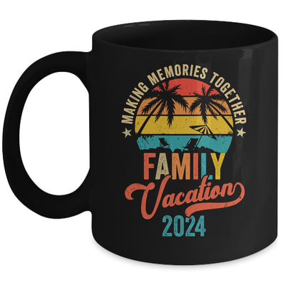 Vintage Family Trip Matching Summer Vacation Beach 2024 Mug | teecentury