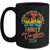 Vintage Family Trip Matching Summer Vacation Beach 2024 Mug | teecentury