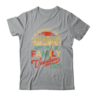 Vintage Family Trip Matching Summer Vacation Beach 2025 Shirt & Tank Top | teecentury
