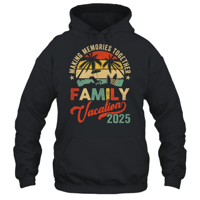 Vintage Family Trip Matching Summer Vacation Beach 2025 Shirt & Tank Top | teecentury