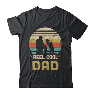 Vintage Father's Day Gift Reel Cool Dad Fishing Shirt & Hoodie | teecentury