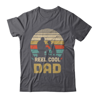 Vintage Father's Day Gift Reel Cool Dad Fishing Shirt & Hoodie | teecentury