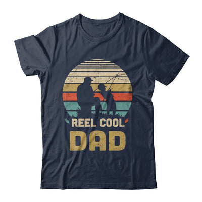 Vintage Father's Day Gift Reel Cool Dad Fishing Shirt & Hoodie | teecentury