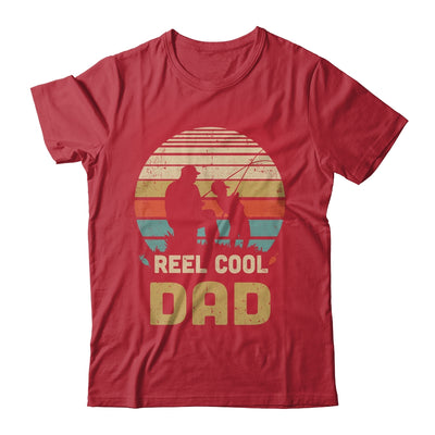 Vintage Father's Day Gift Reel Cool Dad Fishing Shirt & Hoodie | teecentury