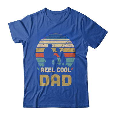 Vintage Father's Day Gift Reel Cool Dad Fishing Shirt & Hoodie | teecentury