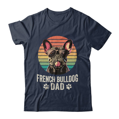 Vintage French Bulldog Dad For Fathers Day Dog Lover Funny Shirt & Hoodie | teecentury
