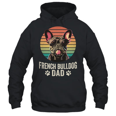 Vintage French Bulldog Dad For Fathers Day Dog Lover Funny Shirt & Hoodie | teecentury