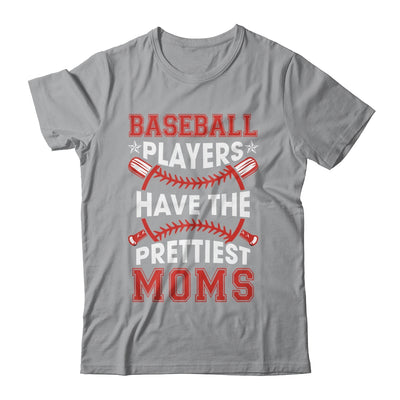 Vintage Funny Baseball Players Have The Prettiest Moms Shirt & Tank Top | teecentury