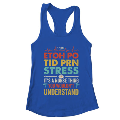 Vintage Funny Saying Nursing Registered Nurse ER Nurses Week Shirt & Tank Top | teecentury