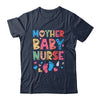 Vintage Groovy Mother Baby Nurse Women Nurse Week Shirt & Tank Top | teecentury