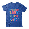 Vintage Groovy Mother Baby Nurse Women Nurse Week Shirt & Tank Top | teecentury