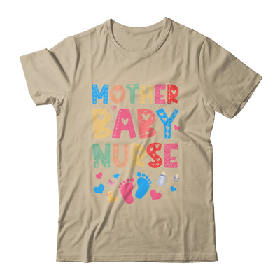 Vintage Groovy Mother Baby Nurse Women Nurse Week Shirt & Tank Top | teecentury