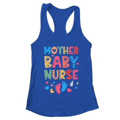 Vintage Groovy Mother Baby Nurse Women Nurse Week Shirt & Tank Top | teecentury