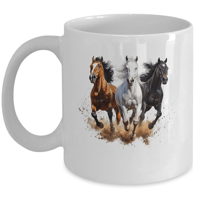 Vintage Horses Lover Graphic For Men Women Boys Girls Mug | teecentury