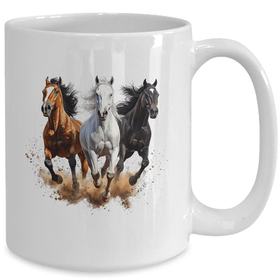 Vintage Horses Lover Graphic For Men Women Boys Girls Mug | teecentury
