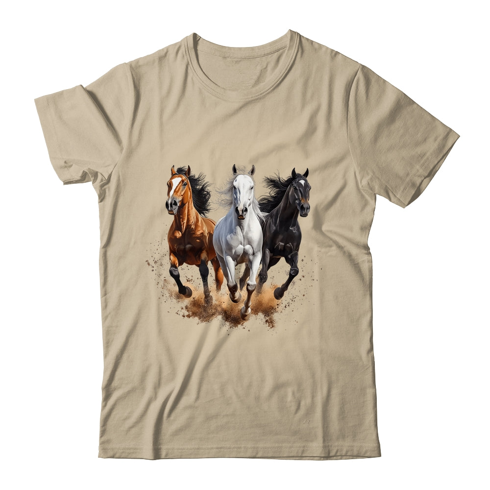 Vintage Horses Lover Graphic For Men Women Boys Girls Shirt & Tank Top | teecentury