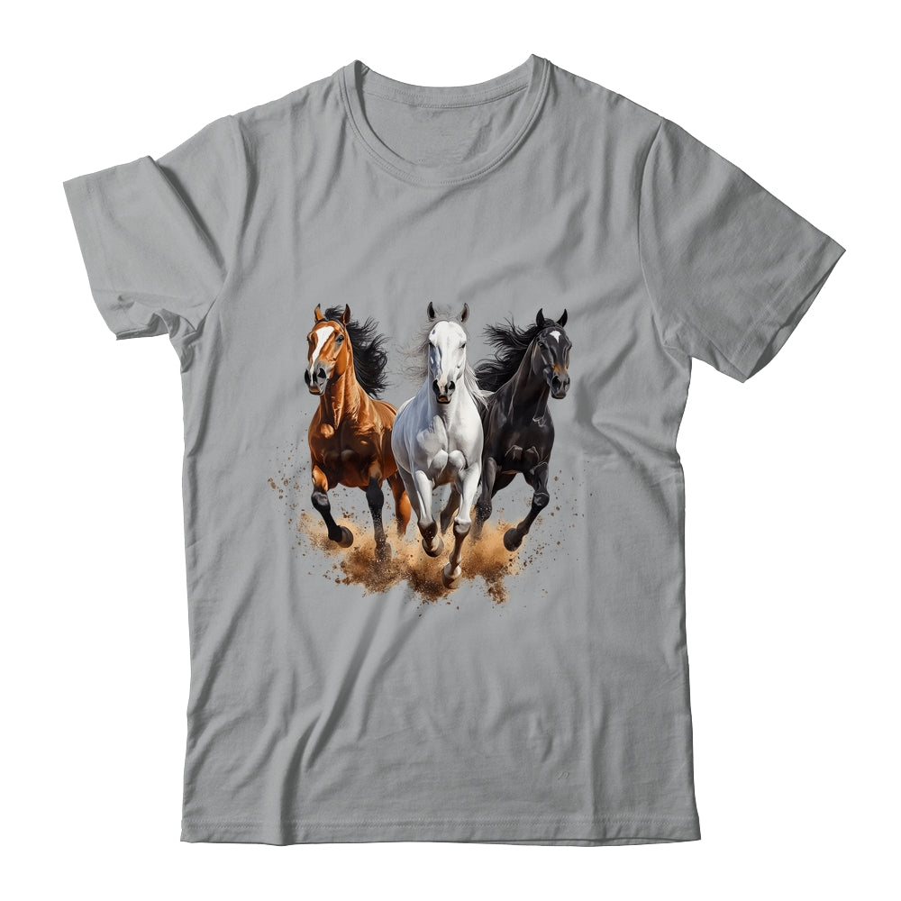 Vintage Horses Lover Graphic For Men Women Boys Girls Shirt & Tank Top | teecentury