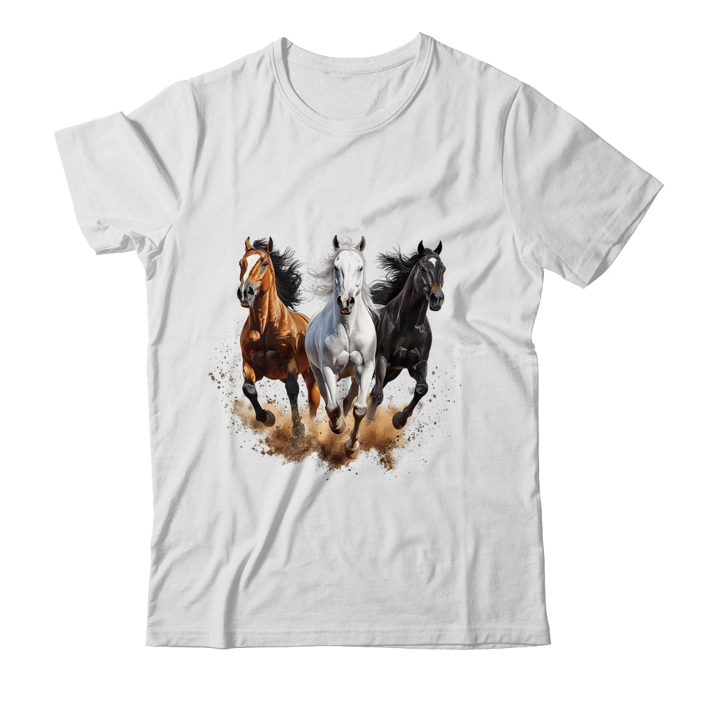 Vintage Horses Lover Graphic For Men Women Boys Girls Shirt & Tank Top | teecentury
