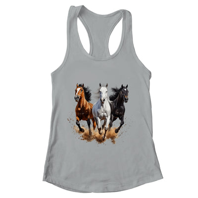Vintage Horses Lover Graphic For Men Women Boys Girls Shirt & Tank Top | teecentury