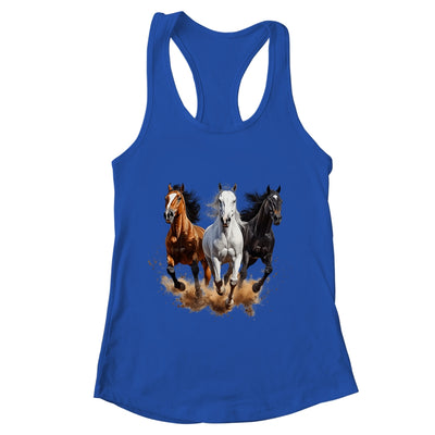 Vintage Horses Lover Graphic For Men Women Boys Girls Shirt & Tank Top | teecentury