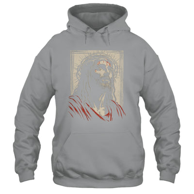 Vintage Jesus Crown Of Thorns Christian For Men Women Kids Shirt & Hoodie | teecentury