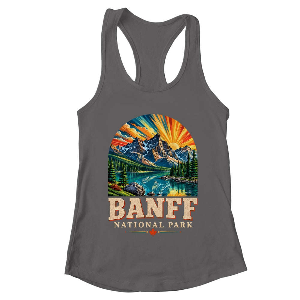 Vintage Lake Louise Banff National Park Canada Alberta Shirt & Tank Top | teecentury