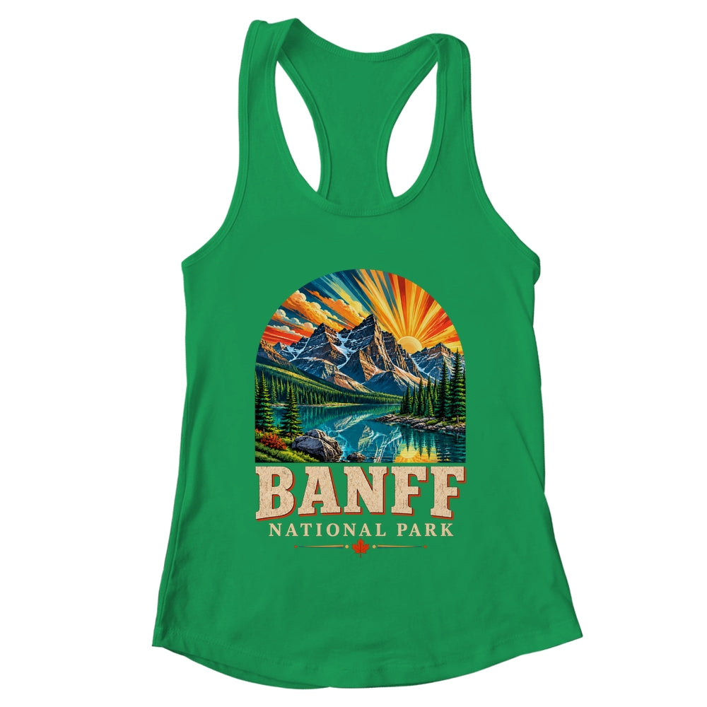 Vintage Lake Louise Banff National Park Canada Alberta Shirt & Tank Top | teecentury