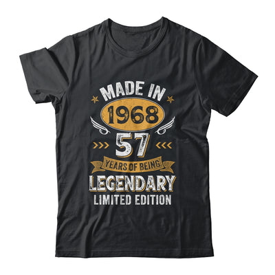 Vintage Made In 1968 57 Years Old 57th Birthday Men Women Shirt & Hoodie | teecentury