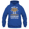 Vintage Made In 1970 55 Years Old 55th Birthday Men Women Shirt & Hoodie | teecentury