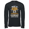 Vintage Made In 1972 53 Years Old 53rd Birthday Men Women Shirt & Hoodie | teecentury