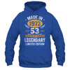 Vintage Made In 1972 53 Years Old 53rd Birthday Men Women Shirt & Hoodie | teecentury