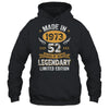 Vintage Made In 1973 52 Years Old 52nd Birthday Men Women Shirt & Hoodie | teecentury