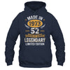 Vintage Made In 1973 52 Years Old 52nd Birthday Men Women Shirt & Hoodie | teecentury