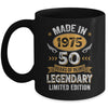 Vintage Made In 1975 50 Years Old 50th Birthday Men Women Mug | teecentury