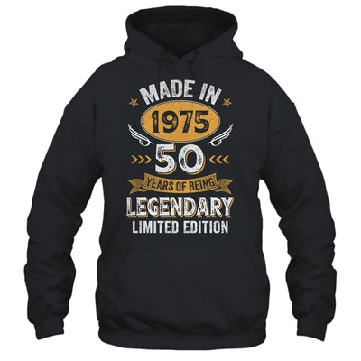 Vintage Made In 1975 50 Years Old 50th Birthday Men Women Shirt & Hoodie | teecentury