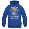 Vintage Made In 1975 50 Years Old 50th Birthday Men Women Shirt & Hoodie | teecentury