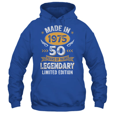 Vintage Made In 1975 50 Years Old 50th Birthday Men Women Shirt & Hoodie | teecentury