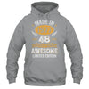 Vintage Made In 1977 48 Years Old 48th Birthday Men Women Shirt & Hoodie | teecentury