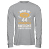 Vintage Made In 1981 44 Years Old 44th Birthday Men Women Shirt & Hoodie | teecentury