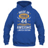 Vintage Made In 1981 44 Years Old 44th Birthday Men Women Shirt & Hoodie | teecentury