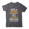Vintage Made In 1983 42 Years Old 42nd Birthday Men Women Shirt & Hoodie | teecentury