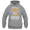 Vintage Made In 1983 42 Years Old 42nd Birthday Men Women Shirt & Hoodie | teecentury
