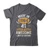 Vintage Made In 1984 41 Years Old 41st Birthday Men Women Shirt & Hoodie | teecentury