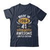 Vintage Made In 1984 41 Years Old 41st Birthday Men Women Shirt & Hoodie | teecentury