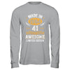 Vintage Made In 1984 41 Years Old 41st Birthday Men Women Shirt & Hoodie | teecentury