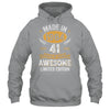 Vintage Made In 1984 41 Years Old 41st Birthday Men Women Shirt & Hoodie | teecentury