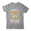Vintage Made In 1985 40 Years Old 40th Birthday Men Women Shirt & Hoodie | teecentury