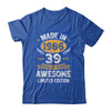 Vintage Made In 1986 39 Years Old 39th Birthday Men Women Shirt & Hoodie | teecentury