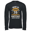 Vintage Made In 1986 39 Years Old 39th Birthday Men Women Shirt & Hoodie | teecentury